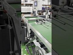 460 mm twee platbedstations met IML-conveyor