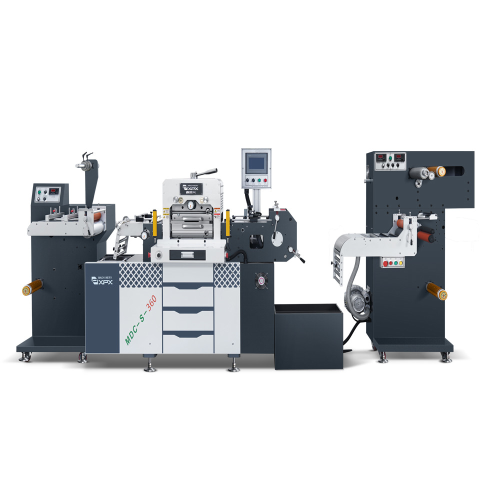 Label Line Machine Advanced Barcode Label Die Cutting Machine Smooth And Precise Label ...