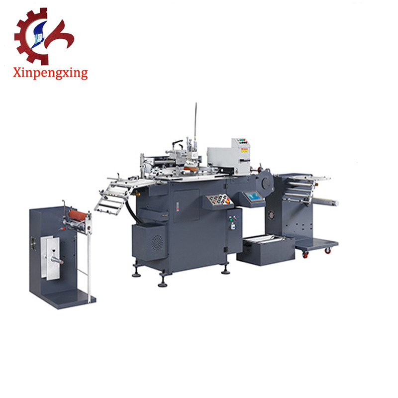 3KW Main Engine Power Barcode Label Die Cutting Machine with UV Device ...