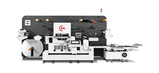 30KW Auto Flat Bed Die Cutting Machine With Slitting Machine