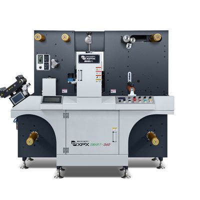Yeni Yarım Döner Yapıştırıcı Etiket Öldürme Kesme Makinesi 380V 12KW Güç