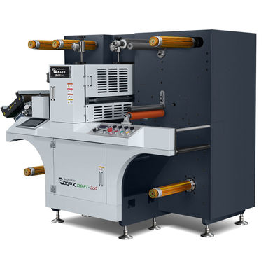 Yeni Yarım Döner Yapıştırıcı Etiket Öldürme Kesme Makinesi 380V 12KW Güç