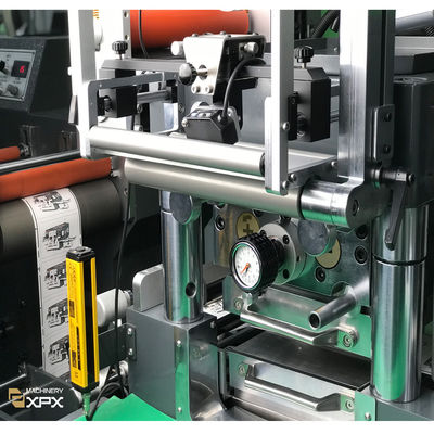 hot stamping Adhesive Flatbed Label Die Cutting Machine 380V