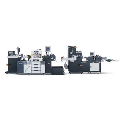 Precision Flatbed Sticker Label Die Cutting Machine 50hz 380V
