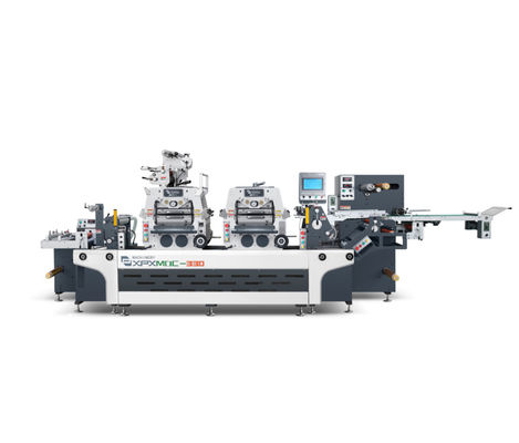 Flatbed Label Sticker Die Cut Machine Blank Barcode Die Cutting Machine
