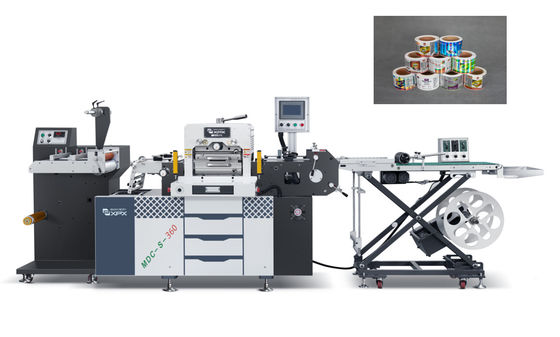 380V Flatbed Press Die Cutting Machine With Hot Stamping Function