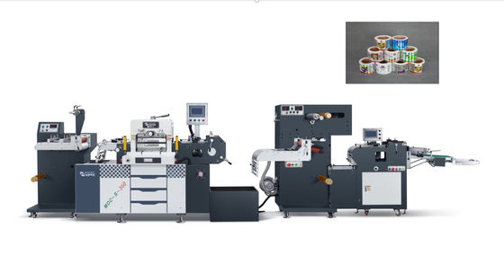 380V Flatbed Press Die Cutting Machine With Hot Stamping Function