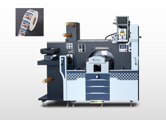 Automatic Barcode Label Die Cutter High Speed With PLC Control