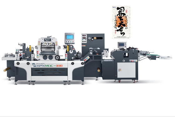 330mm Max Die Cut Distance Blank Label Cutter with Valtage/Current 380V/40A