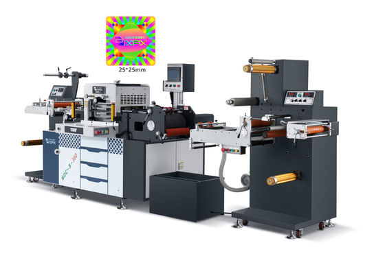 Electrical Flatbed Die Cutting Machine With PLC Control System