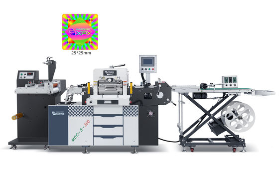 High Force Flatbed Die Cutter for Cutting Various Materials at High Speed