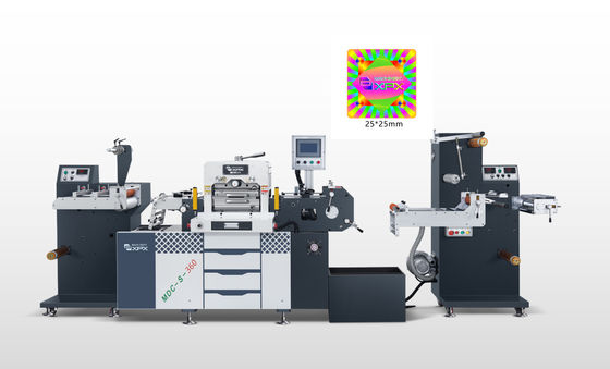 High Speed Die Cut Label Machine Customized Max Cutting Thickness CE