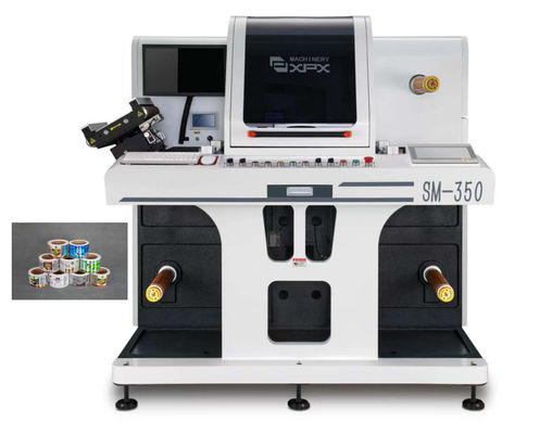 CO2 Laser Label Die Cutting Machine Cutter 50W / 100W DSP Control System