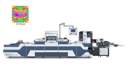 High Speed Blank Label Die Cutter 13KW 650mm Max Unwinding Diameter