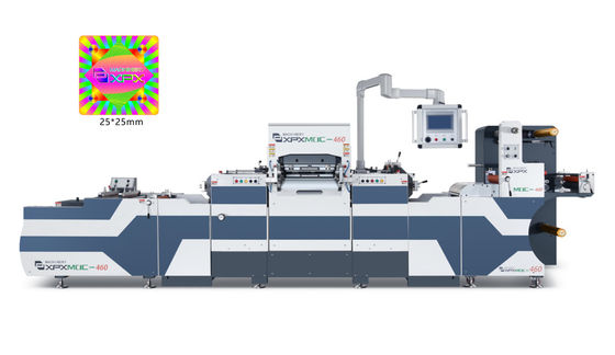 Powered Blank Label Die Cutting Machine Max Unwinding Diameter 650mm CE