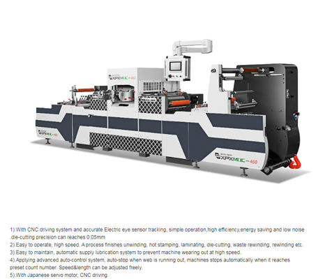 200T Blank Label Die Cutting Machine Precision Single Station High Speed