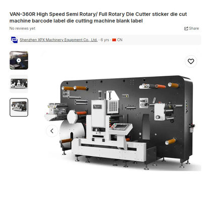 Auto High Precision Flatbed Die Cutting Machine Powerful Gray+White