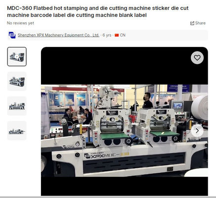 High Precision Flatbed Sheet Cutter with Professional After-sales Service