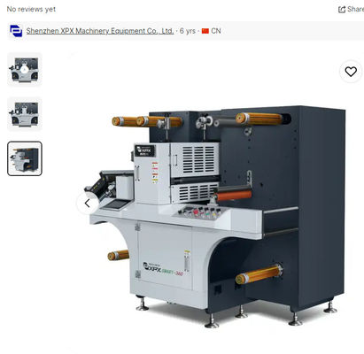 Precision Rotary Die Cutter Auto Rotary Label Die Cutting Machine