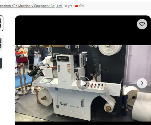 Powerful Automatic Rotary Die Cutter Machine With Max Speed 300p/Min