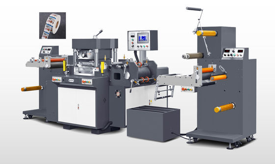 Automatic Semi Rotary Label Die Cutting Machine Device Customized