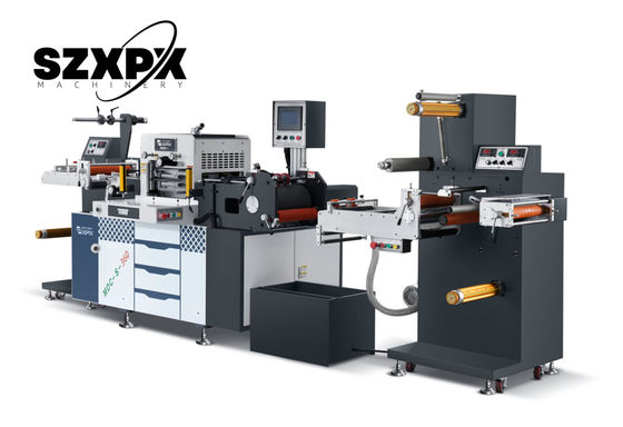 380V Barcode Label Die Cutter Machine With PLC Control System