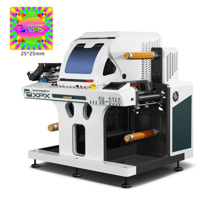 Industries Small Laser Label Die Cutting Machine 1000m Max Rewinding