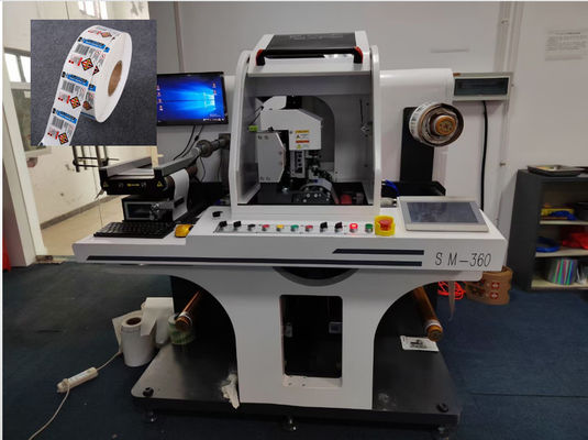 High Speed Laser Label Die Cutting Machine With Max Rewinding Meter 700mm