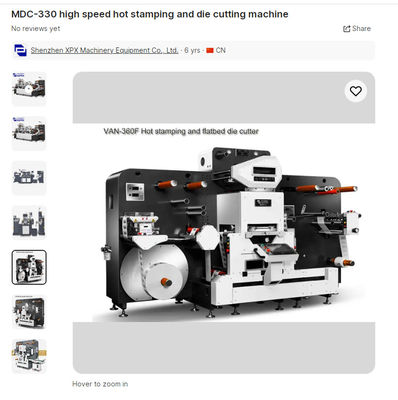 CO2 Label Laser Die Cutter Machine Powerful With ±0.1mm Cutting Accuracy