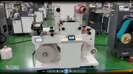 Smart-210 Servo Motor Flexo Rotary Die Cutter Computerized