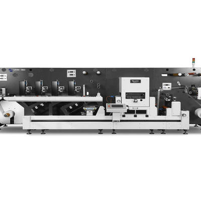 VAN-360R automatic label roll to roll rotary high speed high precision die cutting machine finishing solution