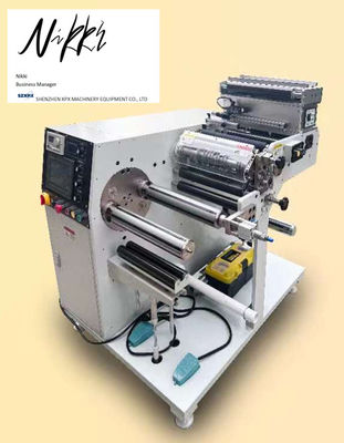 Efficient Slitting Machine with Rotary Blade Cutter - Max Rewinding Diameter 550mm