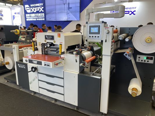 PLC Control Sticker Label Die Cutting Machine Max Unwinding Diameter 700mm