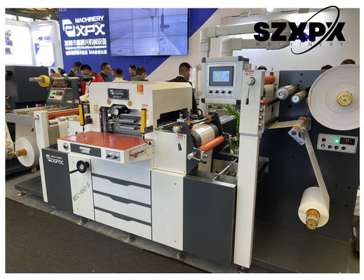 PLC Controlled Automatic Sticker Label Die Cutter For Large-Scale Production