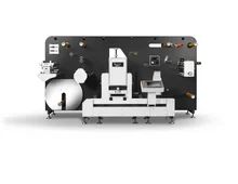 High Efficiency Label Die Cutter With Max Speed 400m/Min And Total Power 16KW