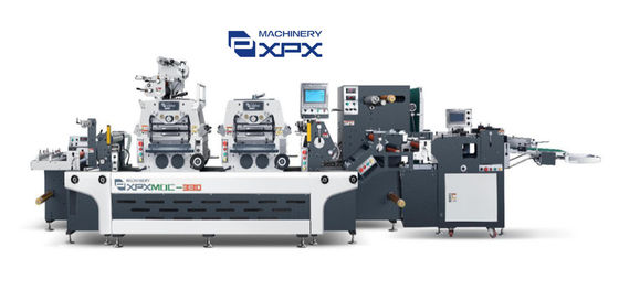 Double Station Flatbed  Die Cutting Machine for Label Production