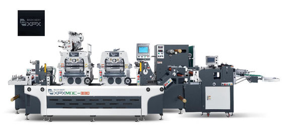 400m/min Flatbed Die Cutter for Max unwinding diameter 600mm and Fast Cutting Speed
