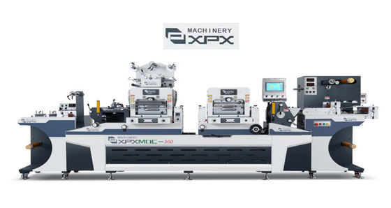 Precision Double Station Label Die Cutting Machine Label Cutting Machine 600mm Max Rewind Diameter