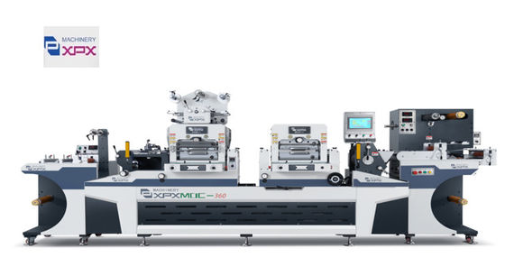 High Precision Blank Label Die Cutting Machine with 15KW Total Power and Max Cutting Speed of 400m/min