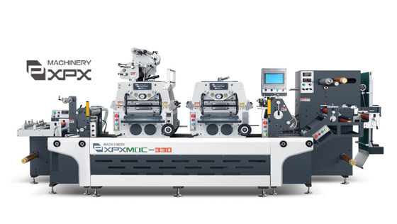 380V/60A Flatbed Die Cutting Machine With Hot Stamping Function And PLC Control System