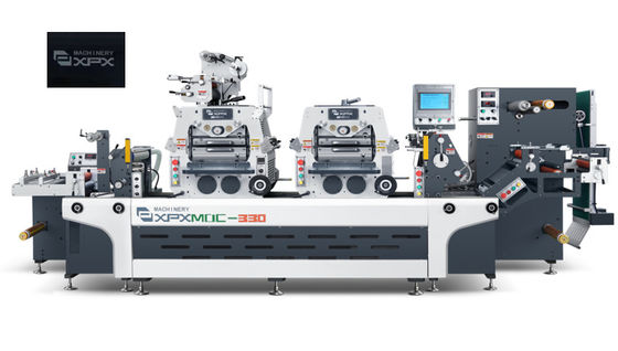 380V/60A Flatbed Die Cutting Machine With Hot Stamping Function And PLC Control System