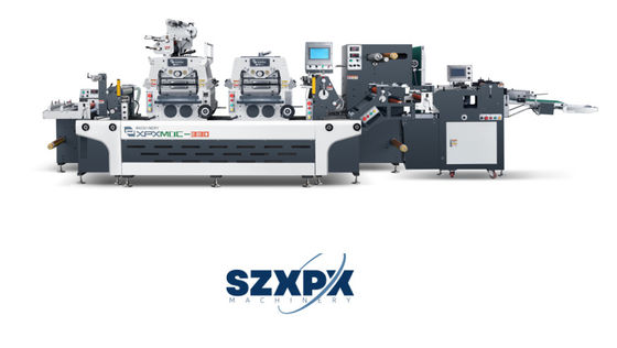 Speed Function 2 Hot Stamping Flatbed Die Cutting Machine with 400m/min Cutting Speed