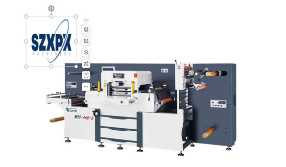 Precise 3 Phase 380V/60A Label Cutting Machine with PLC Control