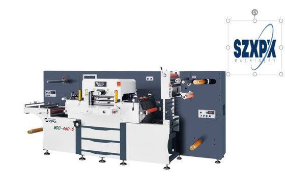 Precision Flatbed Sticker Label Die Cutting Machine 400m/min Speed 2700KG Machine Weight