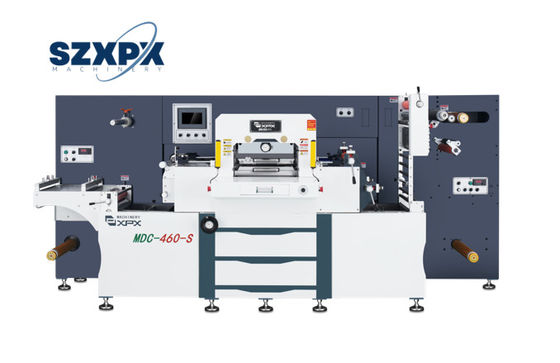 Speed Flatbed PLC Die Cutting Machine 460mm Wide 400m/min Max Speed