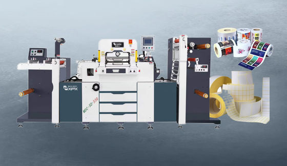 330 mm Maximize Efficiency Sticker Label Flatbed Die Cutting Machine for Label Production
