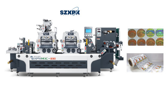 400m/min High Speed Hologram Flatbed Die Cutting Machine With High Speed Sheeter