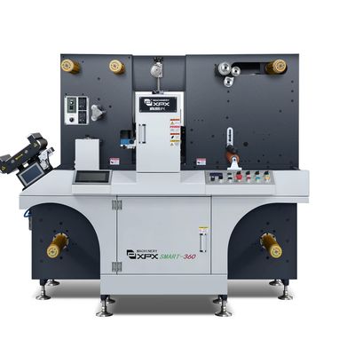 360mm Wide Adhesive Label Rotary Slitting Machine With 70T-150T Magnetic Cylinder Teeth