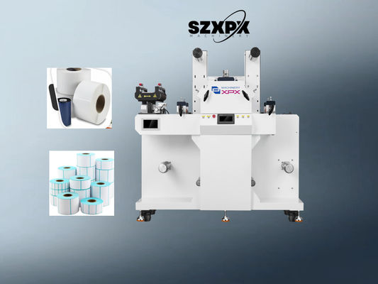 High Speed Rotary Die Cutting Machine 300p/min 210mm Cutting Adhesive Label