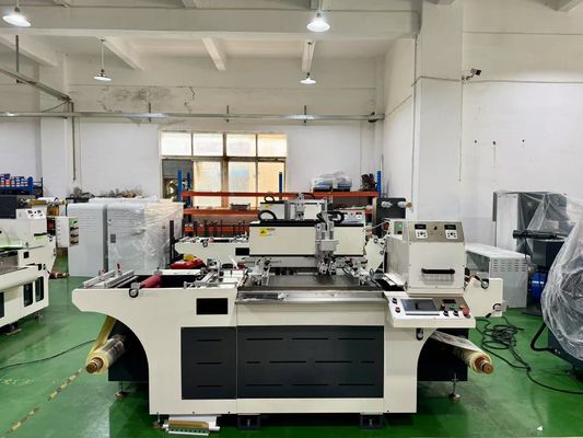 1600KG Silk Printing Machine with PLC Control System and UV Device 380V